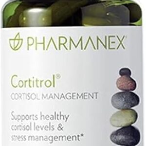 Nu Skin Pharmanex Cortitrol – Cortisol Management Supplement | Natural Ingredients Supplement, Healthy Cortisol Balance Capsule | Mental and…