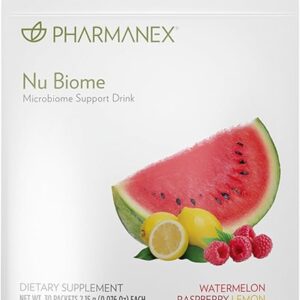 Nu Skin Pharmanex Nu Biome | Gut & Immune Health Supplement | Supports Digestive Balance & Energy | Prebiotic & Antioxidant Formula | 30 Packets