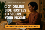21 Online Side Hustle Ideas to Secure Your Income