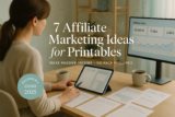 7 Affiliate Marketing for Printables ideas: The Beginner’s Guide to Making Passive Income Without Showing Your Face