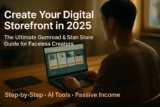 Create a Digital Storefront with Gumroad or Stan Store: The Ultimate 2025 Guide for Faceless Creators