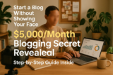 How to Start a Blog That Makes $5,000/Month Without Showing Your Face