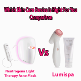 Neutrogena Light Therapy Acne Mask vs Lumispa Comparison