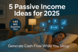 5 Passive Income Ideas That Generate Cash Flow While You Sleep in 2025